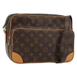 LOUIS VUITTON Monogram Nile Shoulder Bag M45244 LV Auth 155975